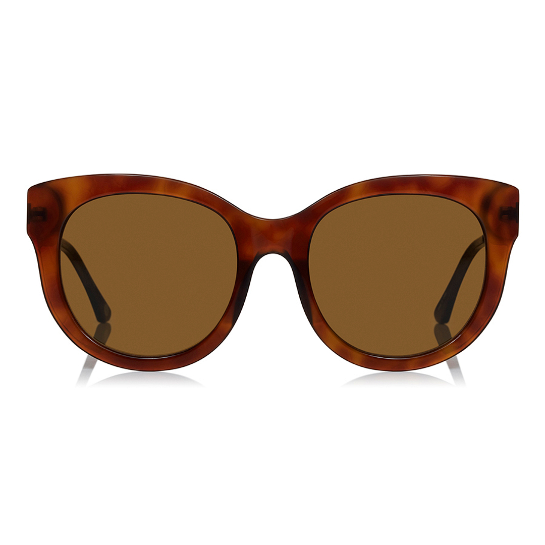 OWNDAYS | SUN Light Brown Full Rim Fox left side