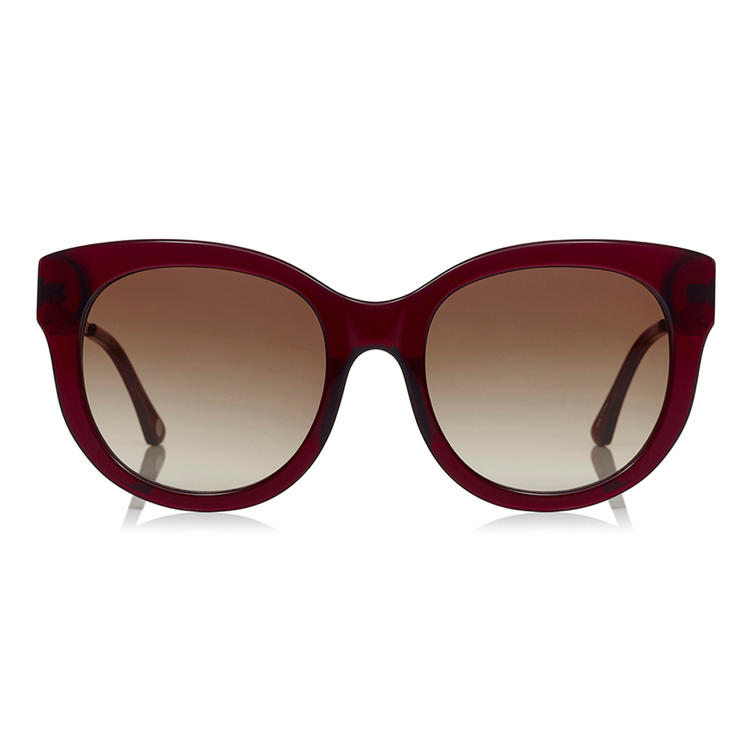 OWNDAYS | SUN Red Full Rim Fox left side