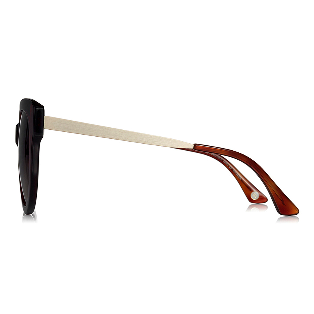 OWNDAYS | SUN Red Full Rim Fox left side