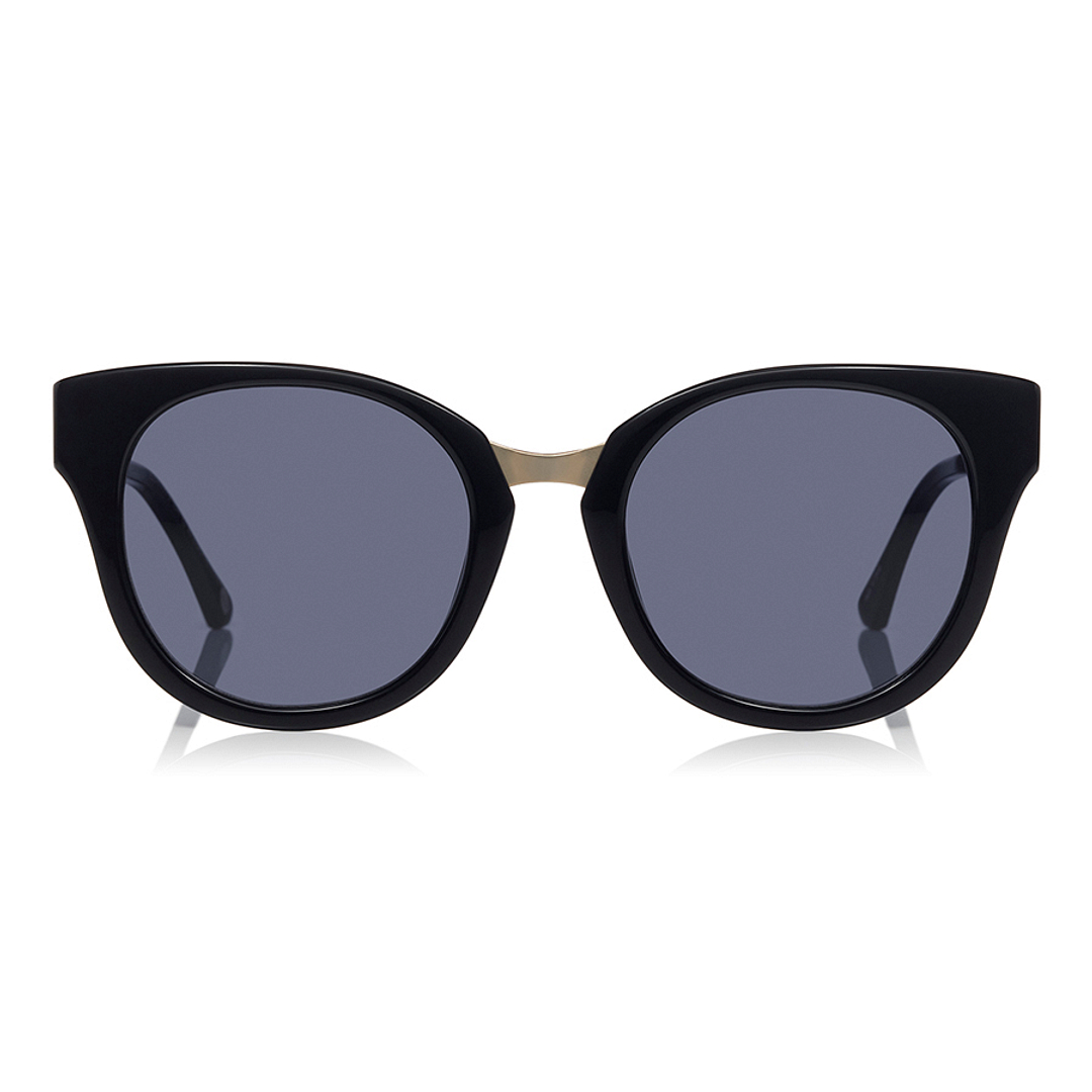 OWNDAYS | SUN Black Full Rim Fox left side