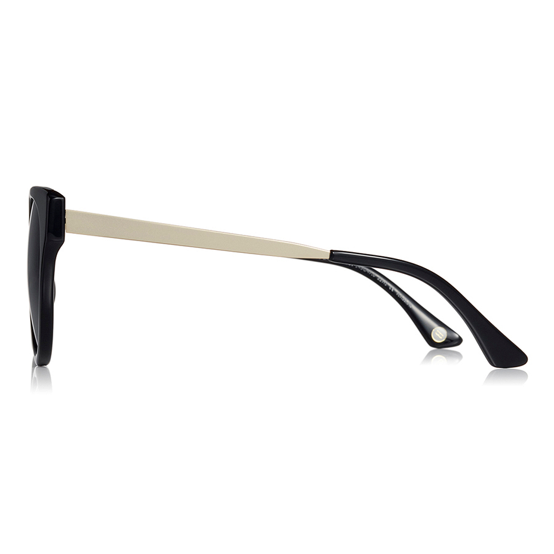 OWNDAYS | SUN Black Full Rim Fox left side