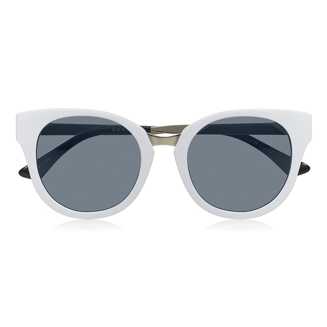 OWNDAYS | SUN White Full Rim Fox right side