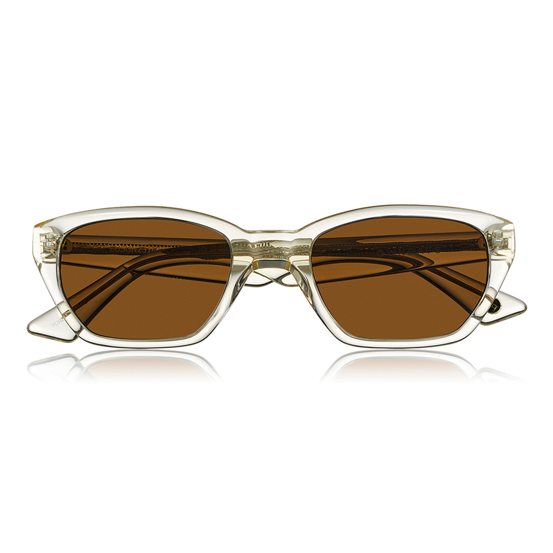 OWNDAYS | SUN Crystal Transparent Full Rim Wellington right side