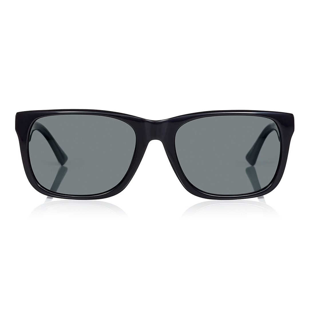 OWNDAYS | SUN Black Full Rim Wellington left side