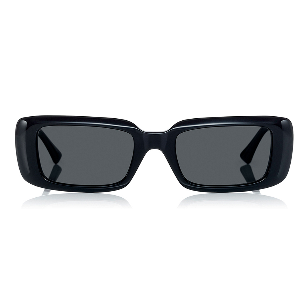 OWNDAYS | SUN Black Full Rim Rectangle left side