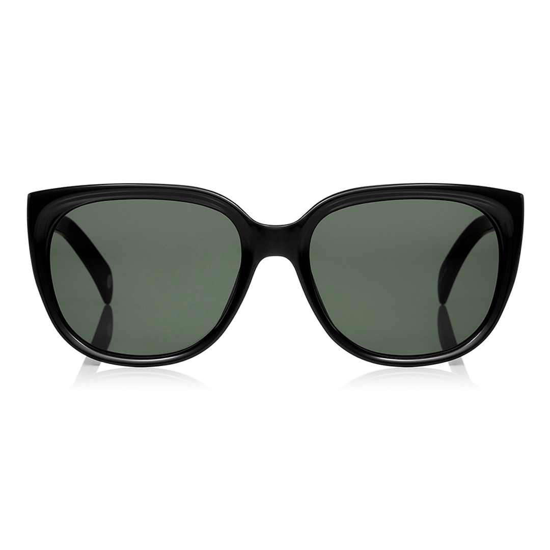 OWNDAYS | SUN Black Full Rim Wellington left side