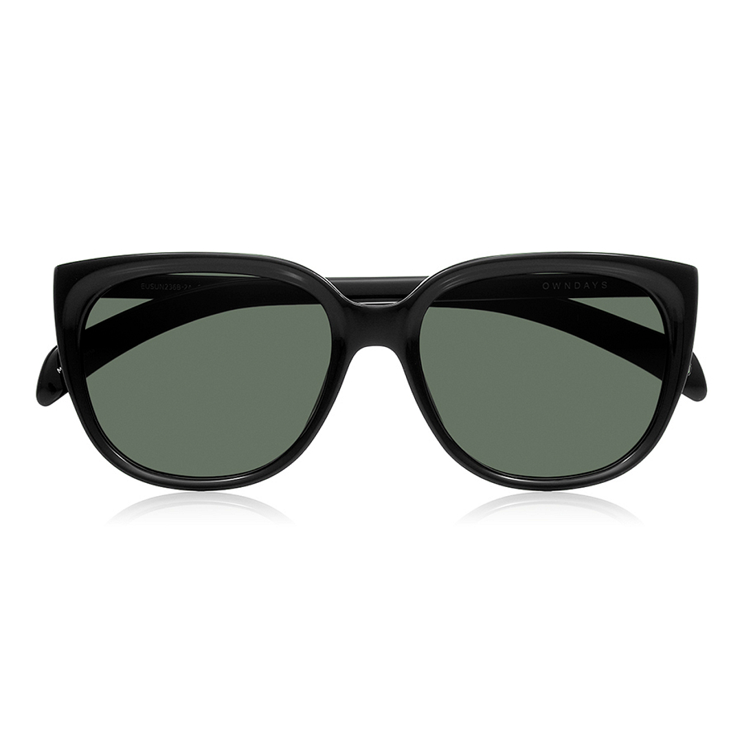 OWNDAYS | SUN Black Full Rim Wellington right side
