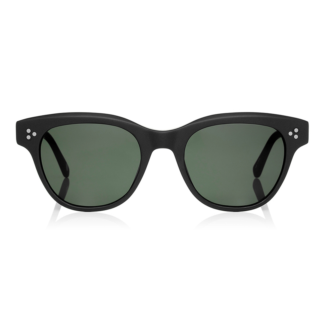 OWNDAYS | SUN Black Full Rim Fox left side