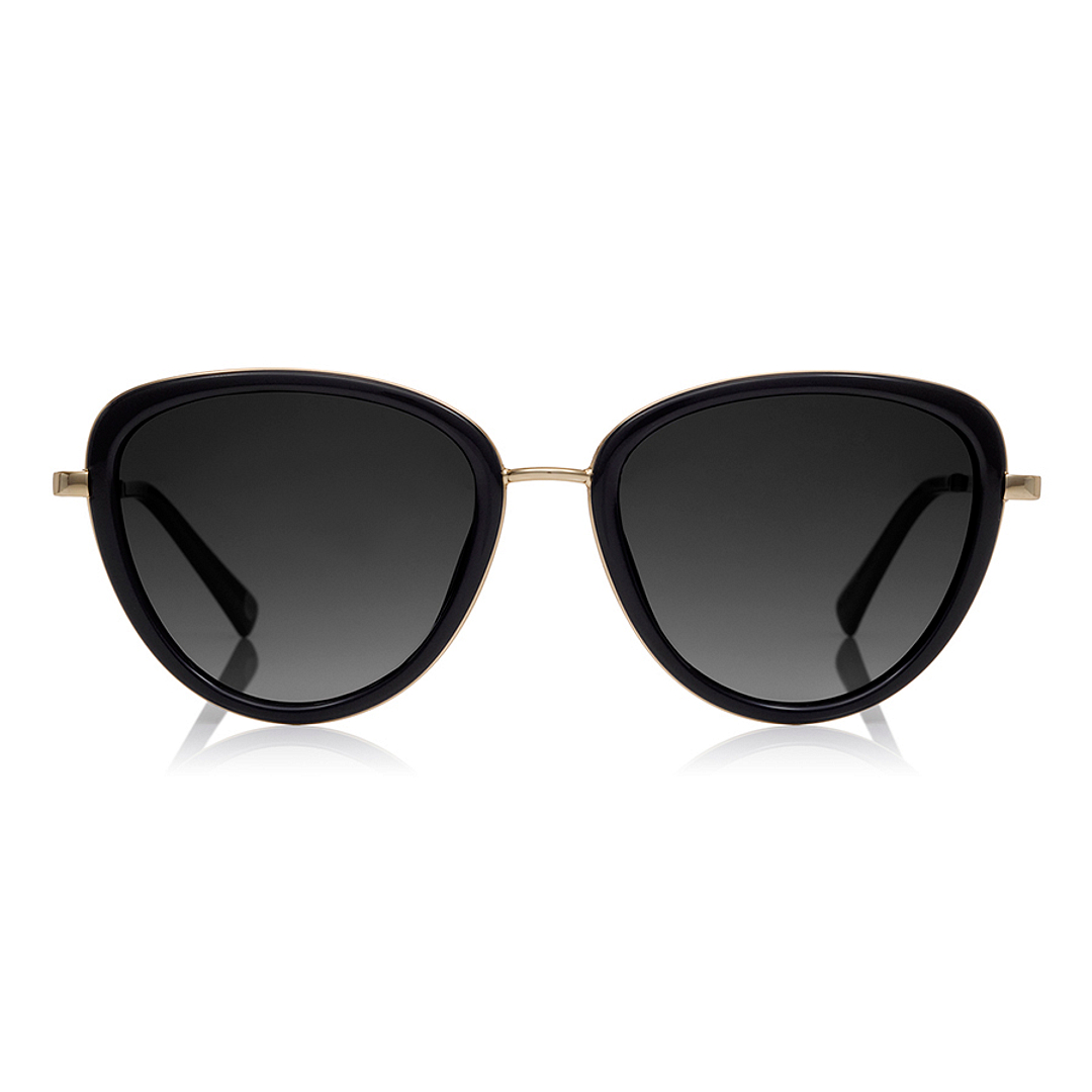 OWNDAYS | SUN Black Full Rim Fox left side