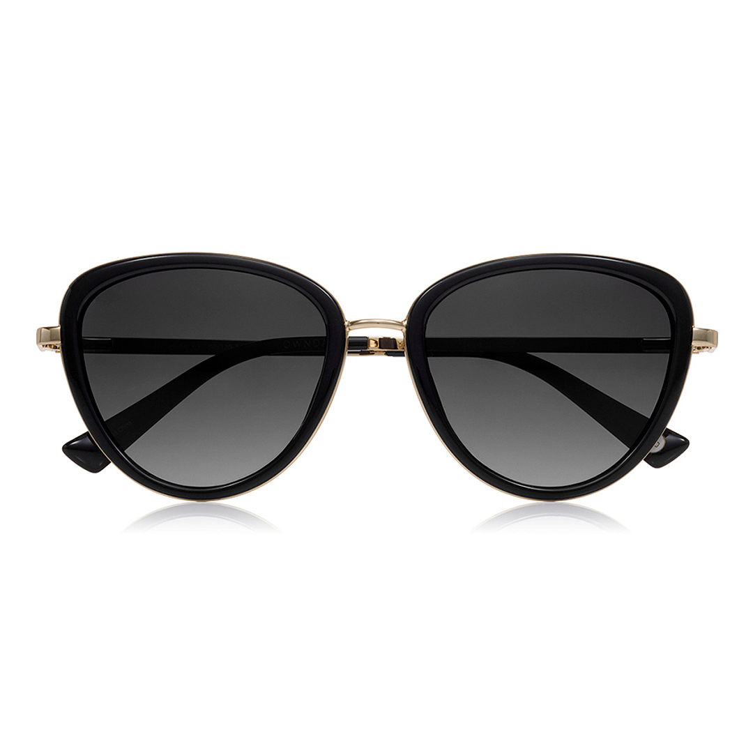 OWNDAYS | SUN Black Full Rim Fox right side