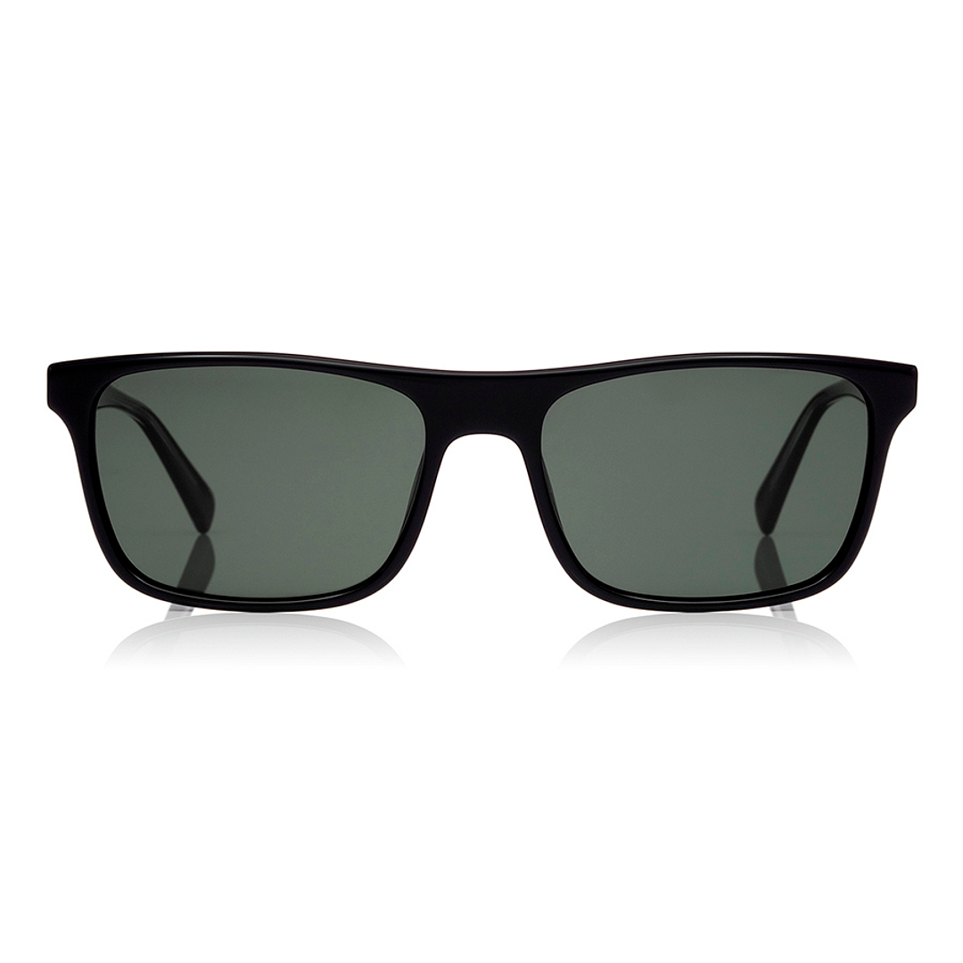 OWNDAYS | SUN Black Full Rim Rectangle left side