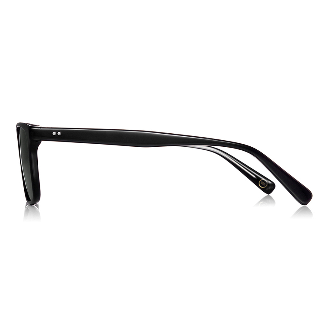 OWNDAYS | SUN Black Full Rim Rectangle left side