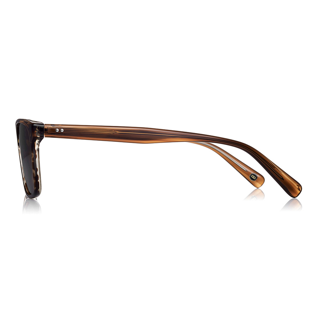 OWNDAYS | SUN Light Brown Full Rim Rectangle left side