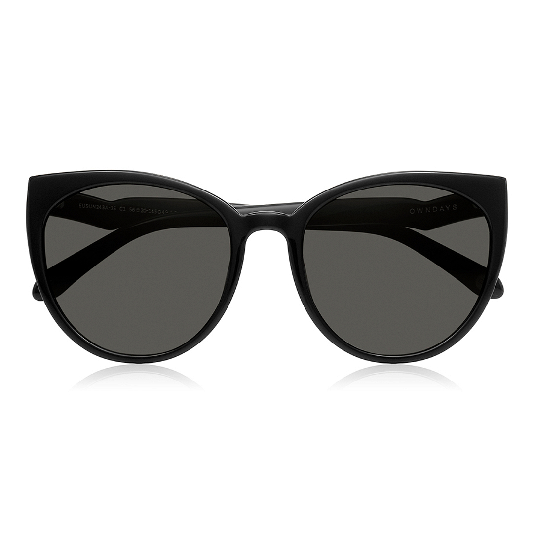 OWNDAYS | SUN Black Full Rim Fox right side