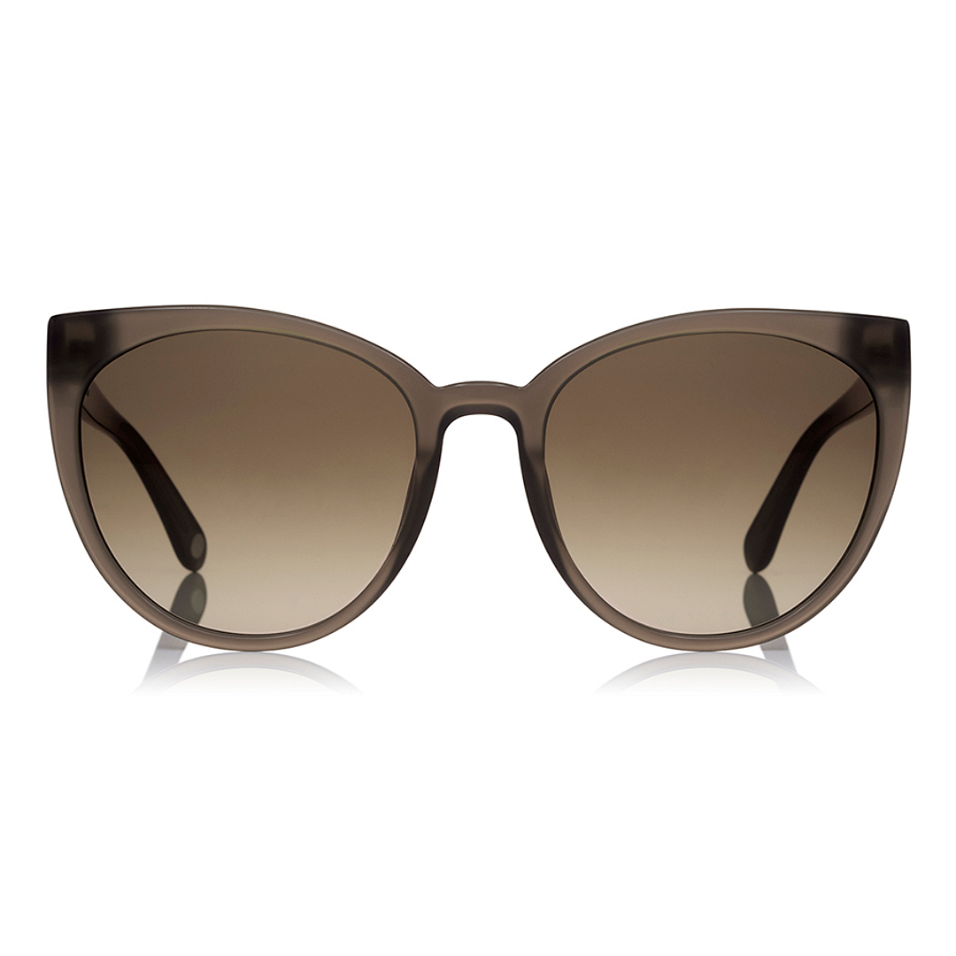 OWNDAYS | SUN Dark Beige Full Rim Fox left side