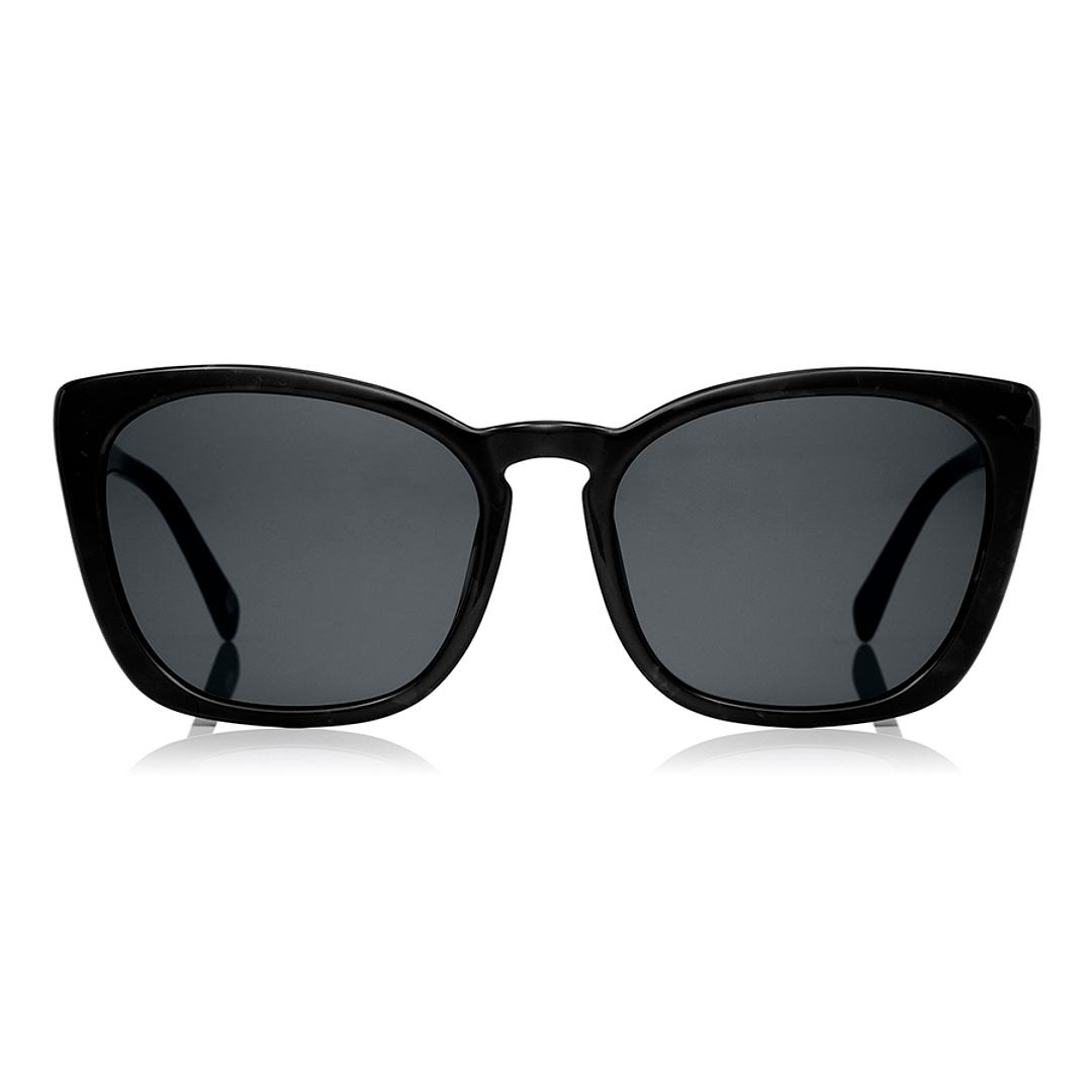 OWNDAYS | SUN Black Full Rim Rectangle left side