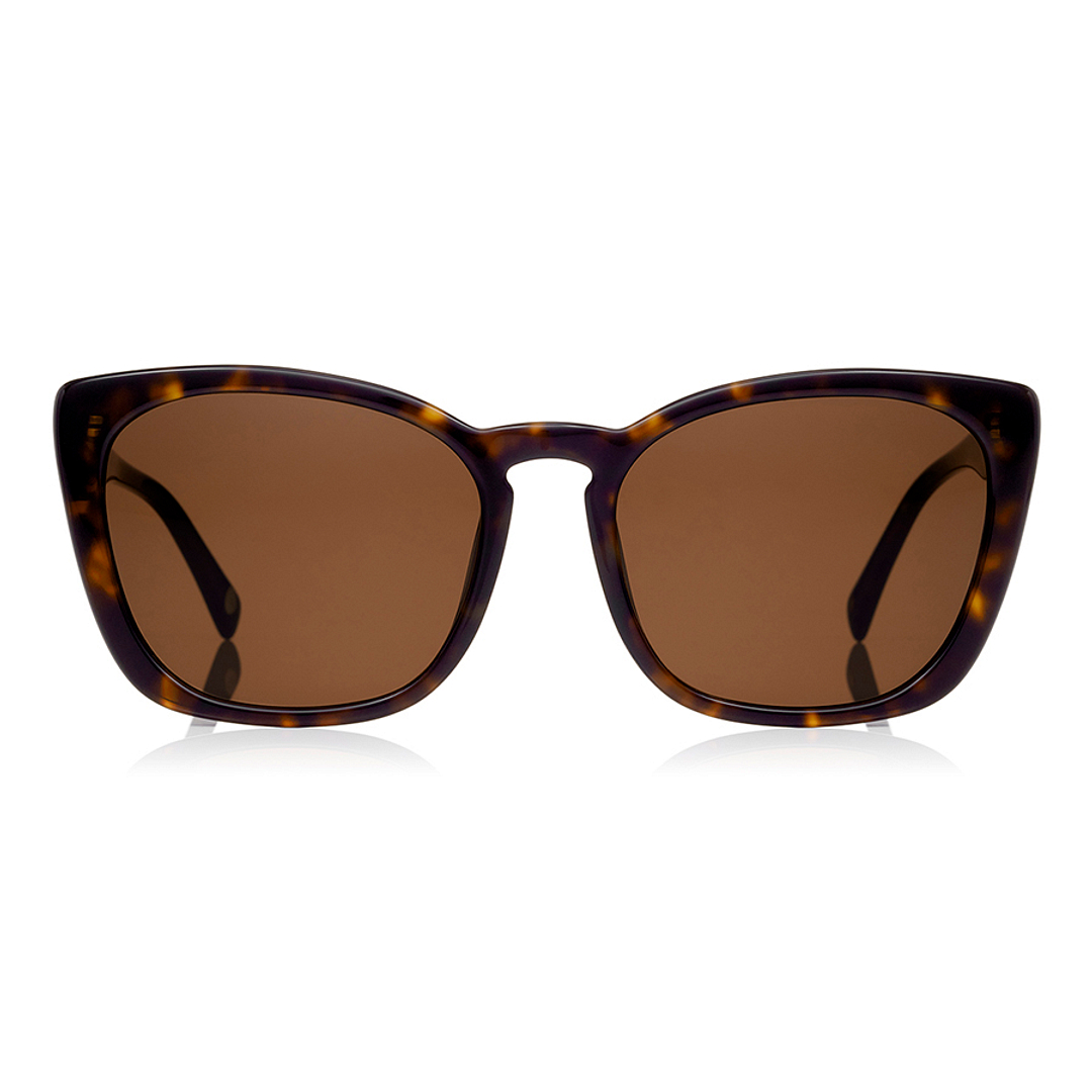 OWNDAYS | SUN Light Brown Full Rim Rectangle left side