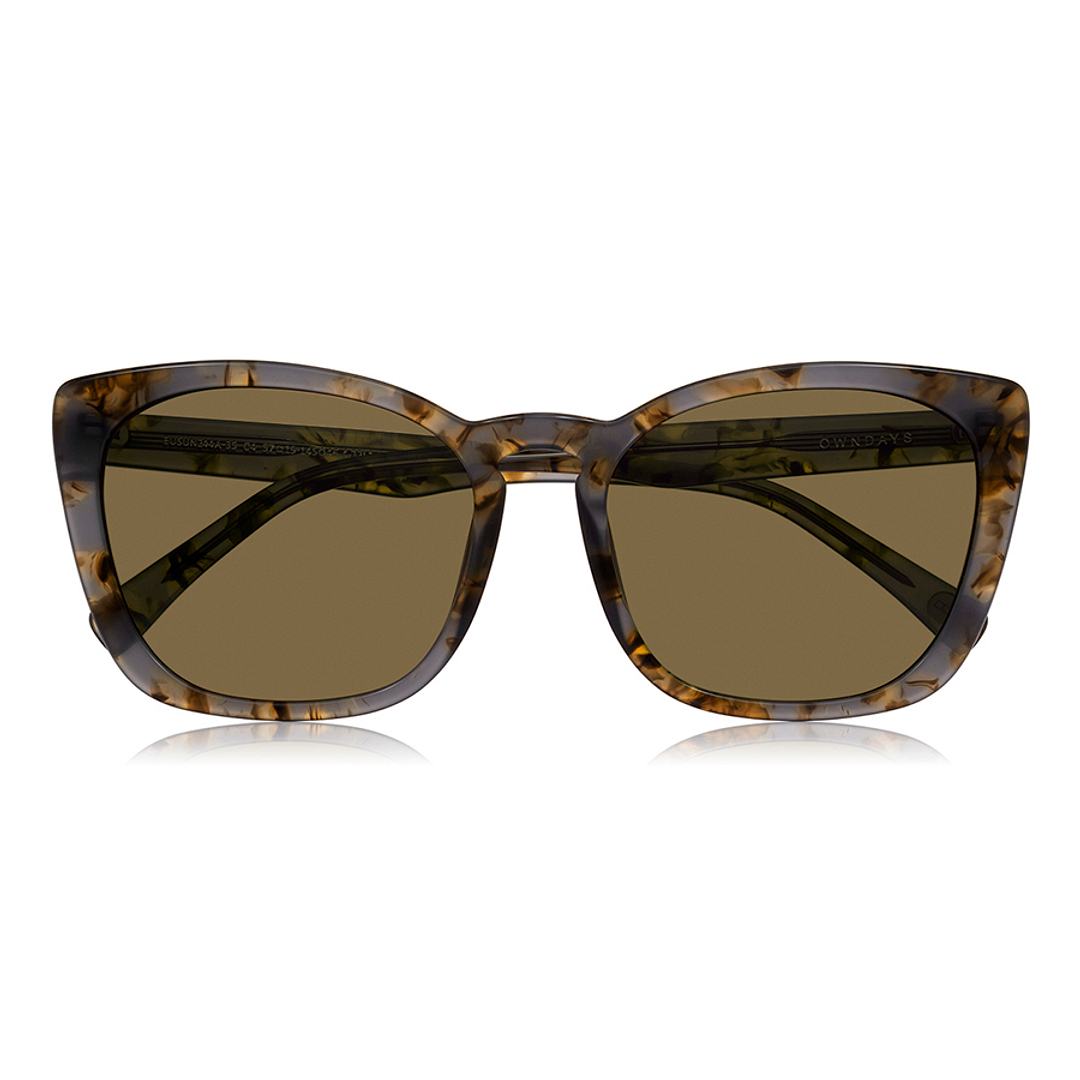 OWNDAYS | SUN Sky Blue Full Rim Rectangle right side