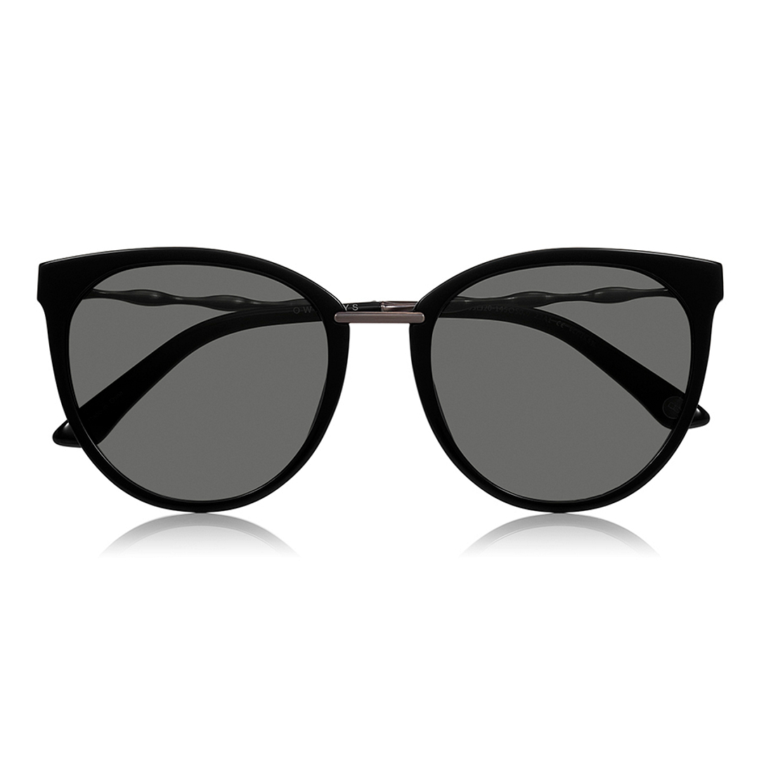 OWNDAYS | SUN Black Full Rim Fox right side