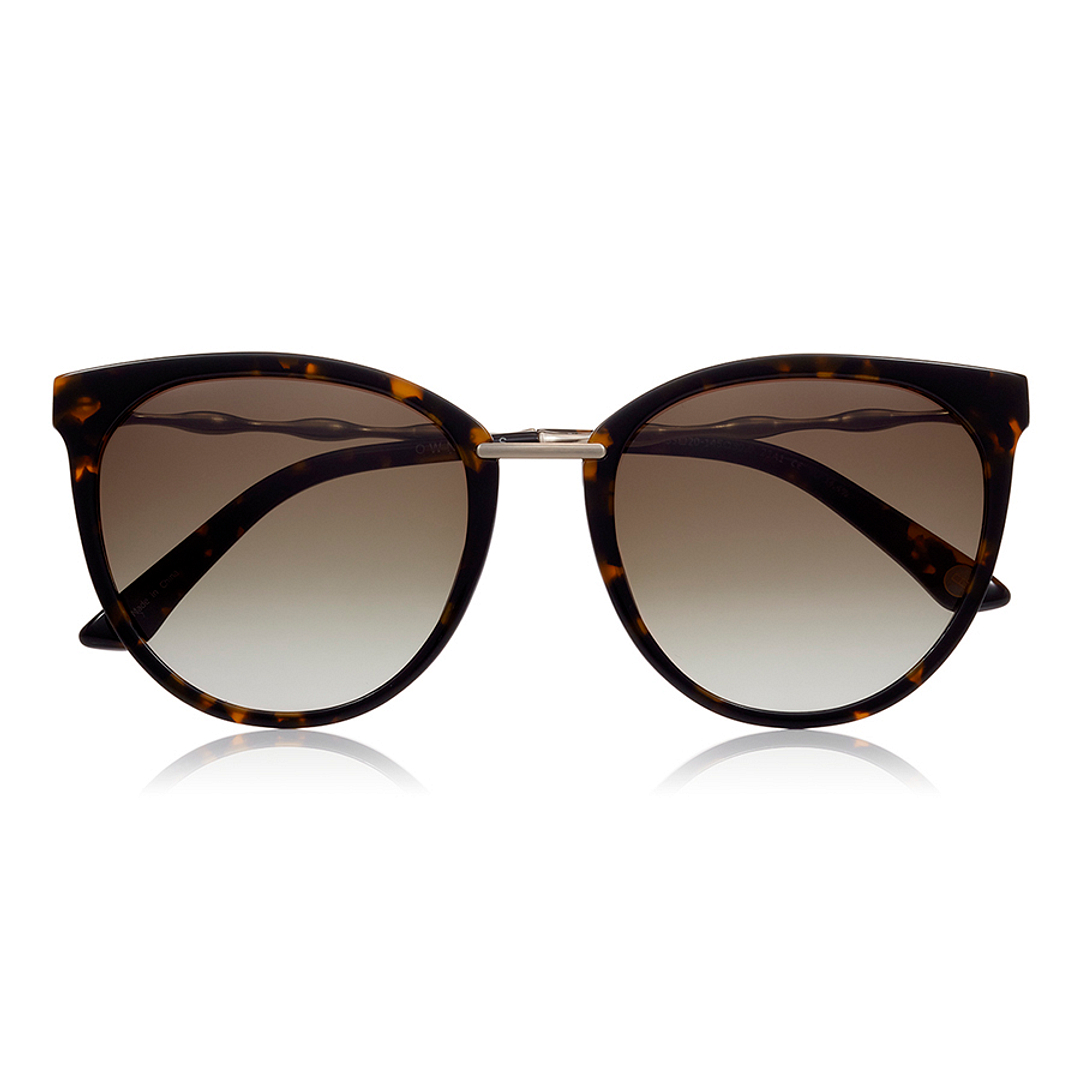 OWNDAYS | SUN Light Brown Full Rim Fox right side