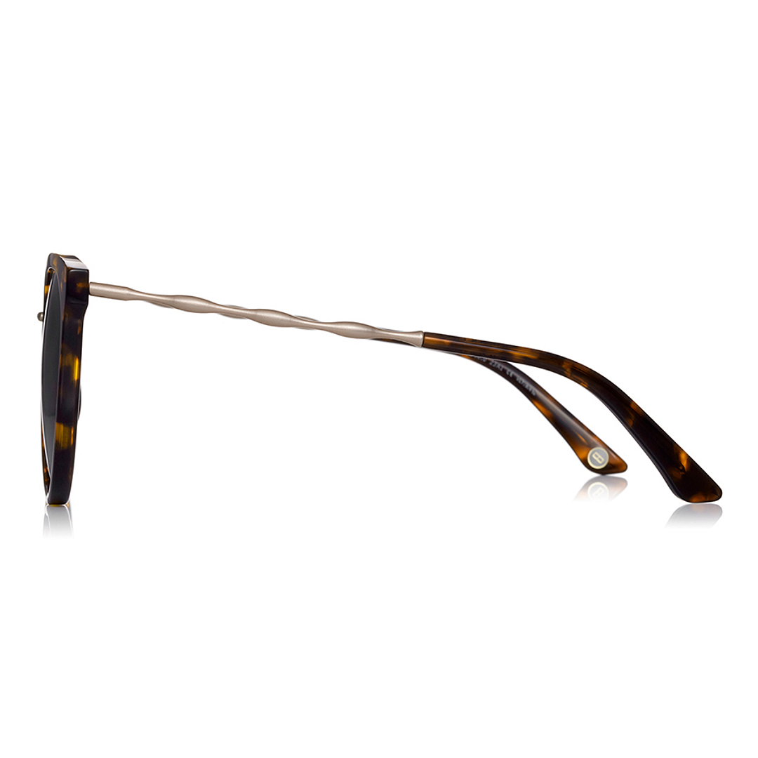 OWNDAYS | SUN Light Brown Full Rim Fox left side