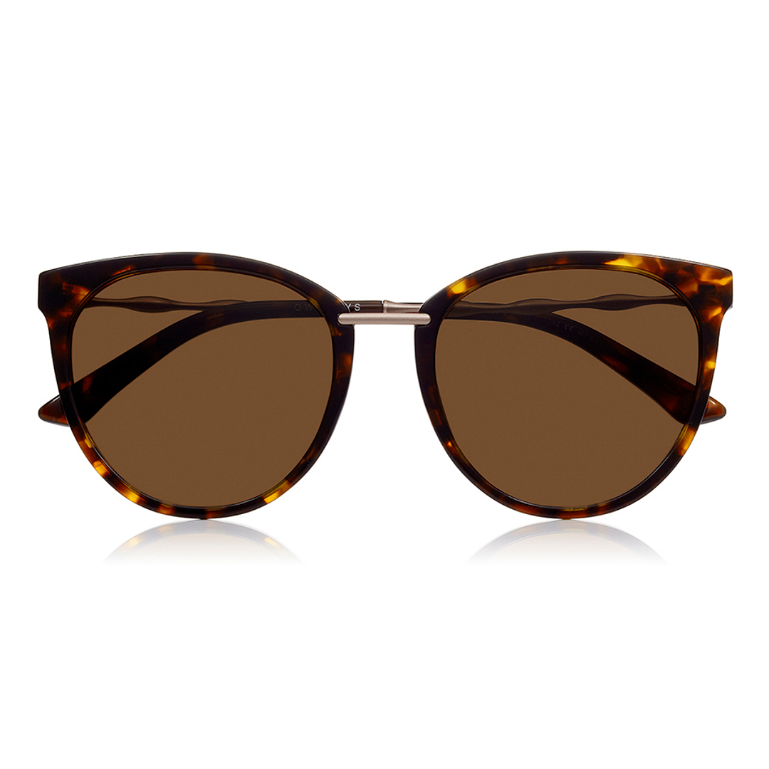 OWNDAYS | SUN Light Brown Full Rim Fox right side