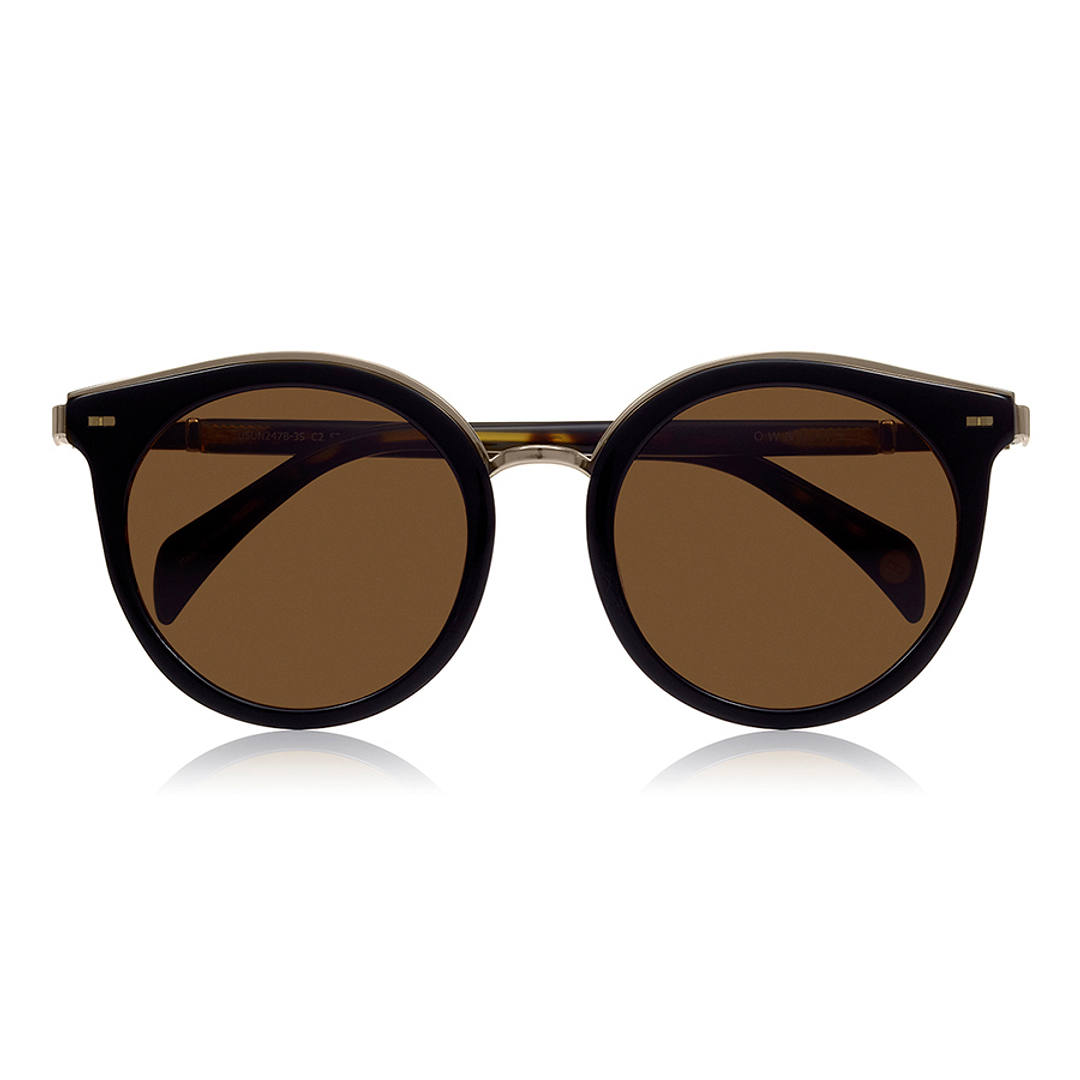 OWNDAYS | SUN Black Full Rim Round right side