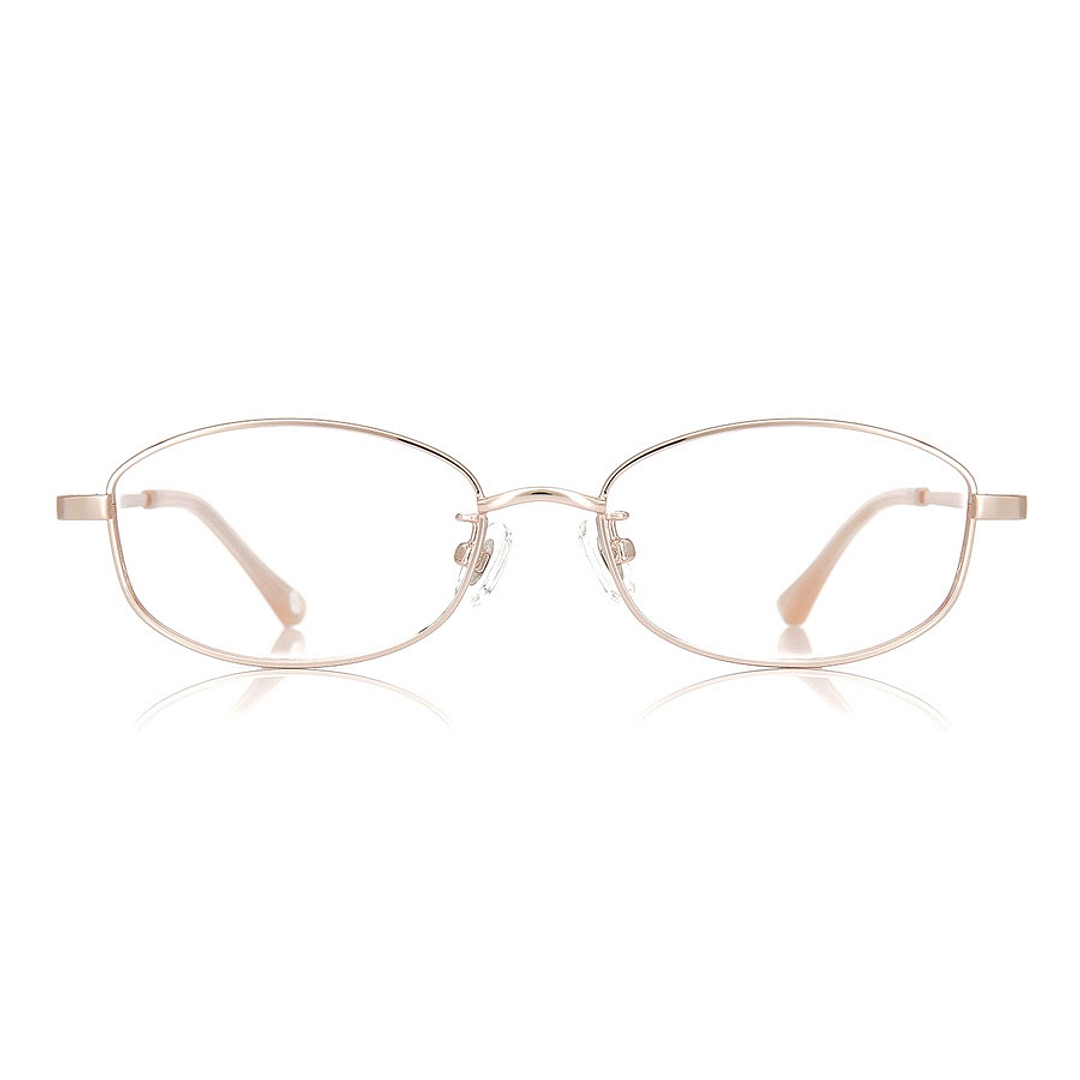 OWNDAYS | ESSENTIAL Gold Full Rim Barrel right side