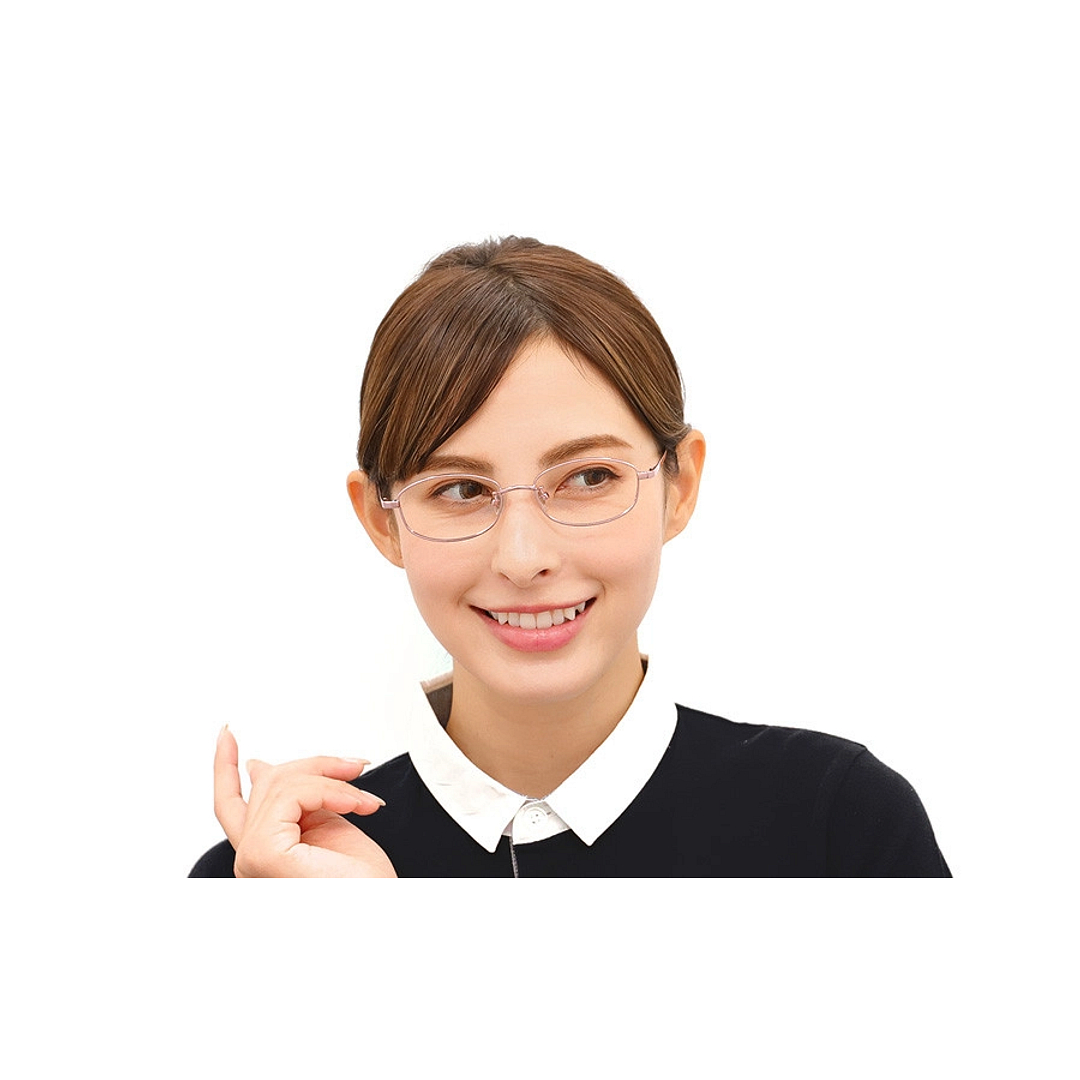 OWNDAYS | ESSENTIAL Gold Full Rim Barrel left side