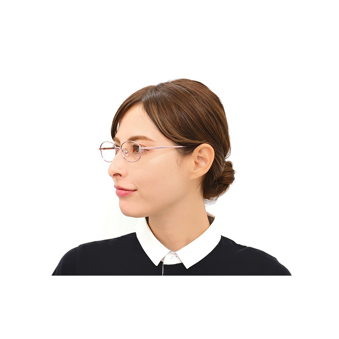 OWNDAYS | ESSENTIAL Gold Full Rim Barrel right side