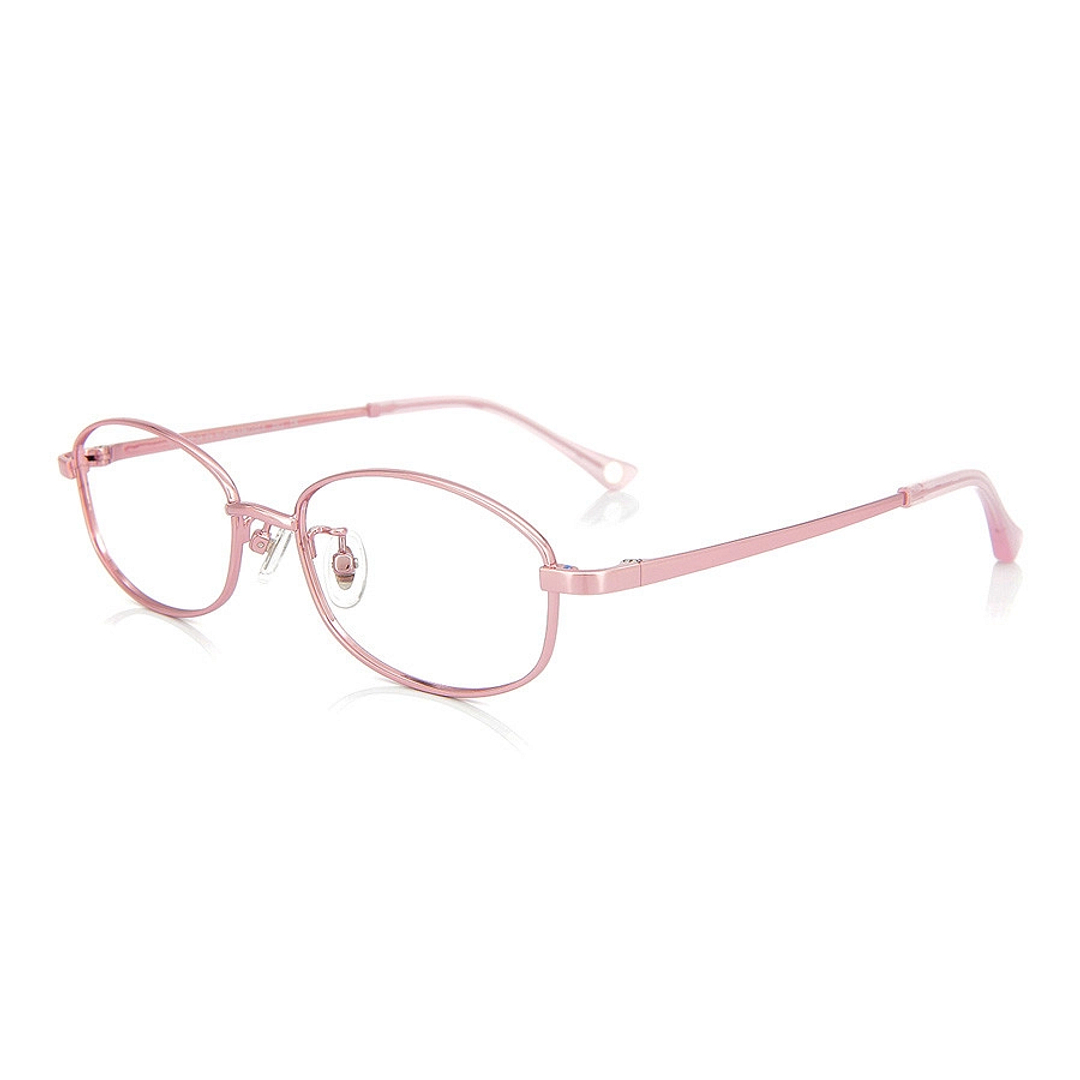 OWNDAYS | ESSENTIAL Pink Full Rim Barrel left side