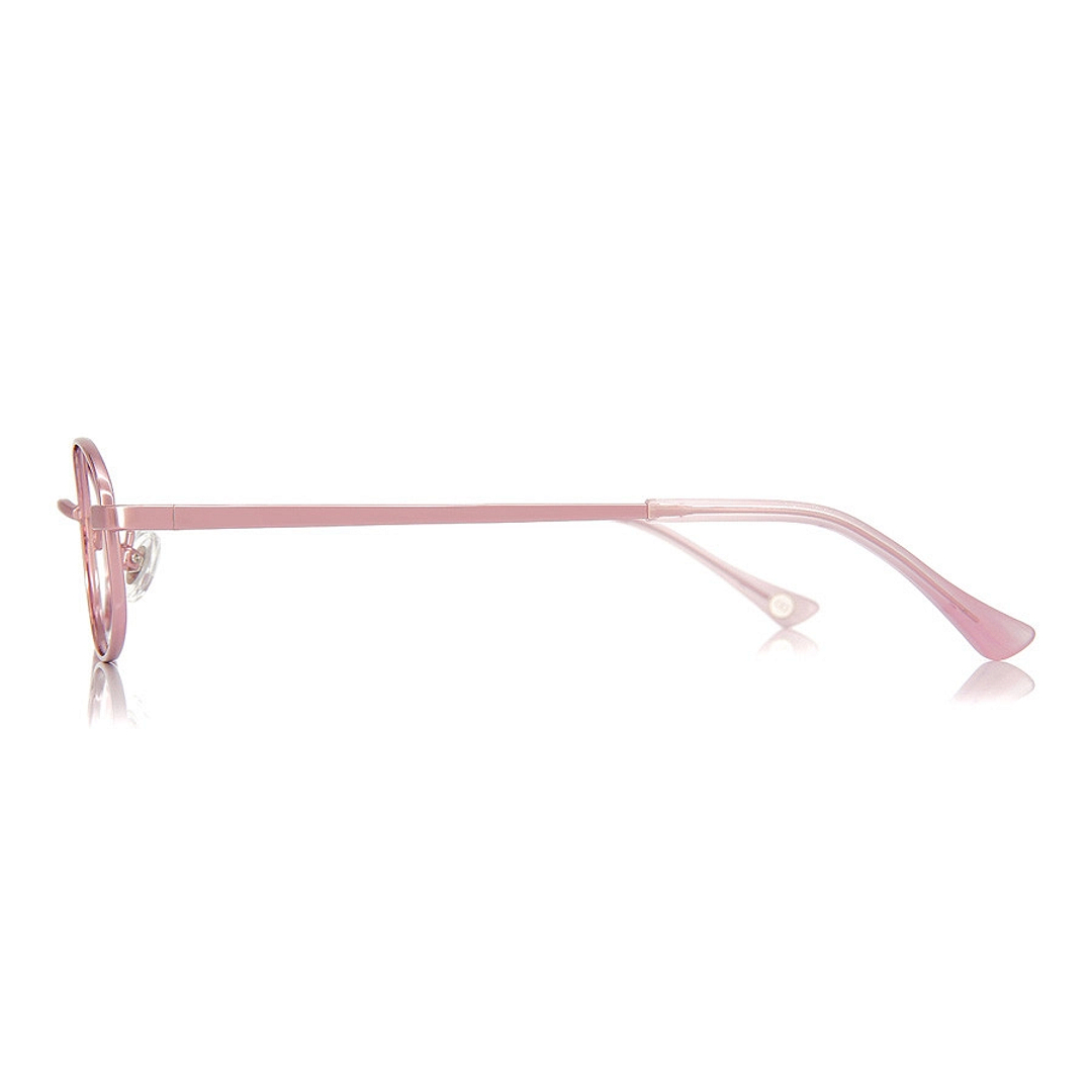 OWNDAYS | ESSENTIAL Pink Full Rim Barrel left side