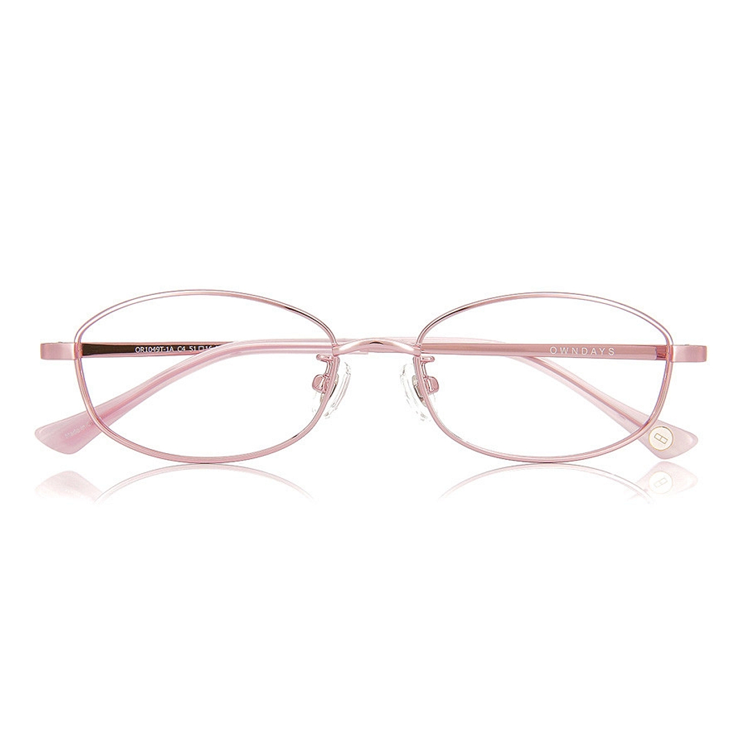 OWNDAYS | ESSENTIAL Pink Full Rim Barrel right side