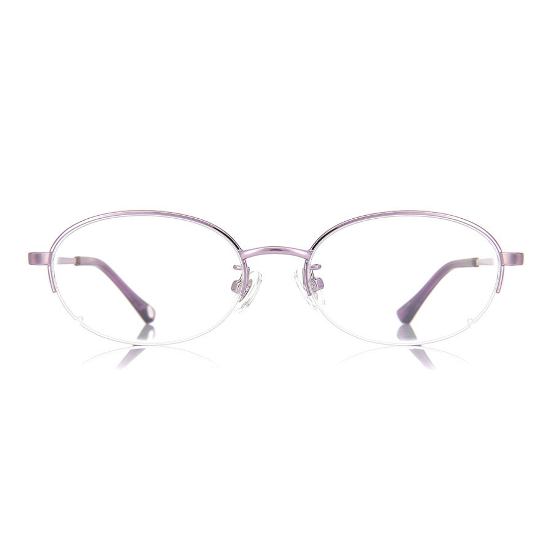 OWNDAYS | ESSENTIAL Purple Full Rim Oval right side