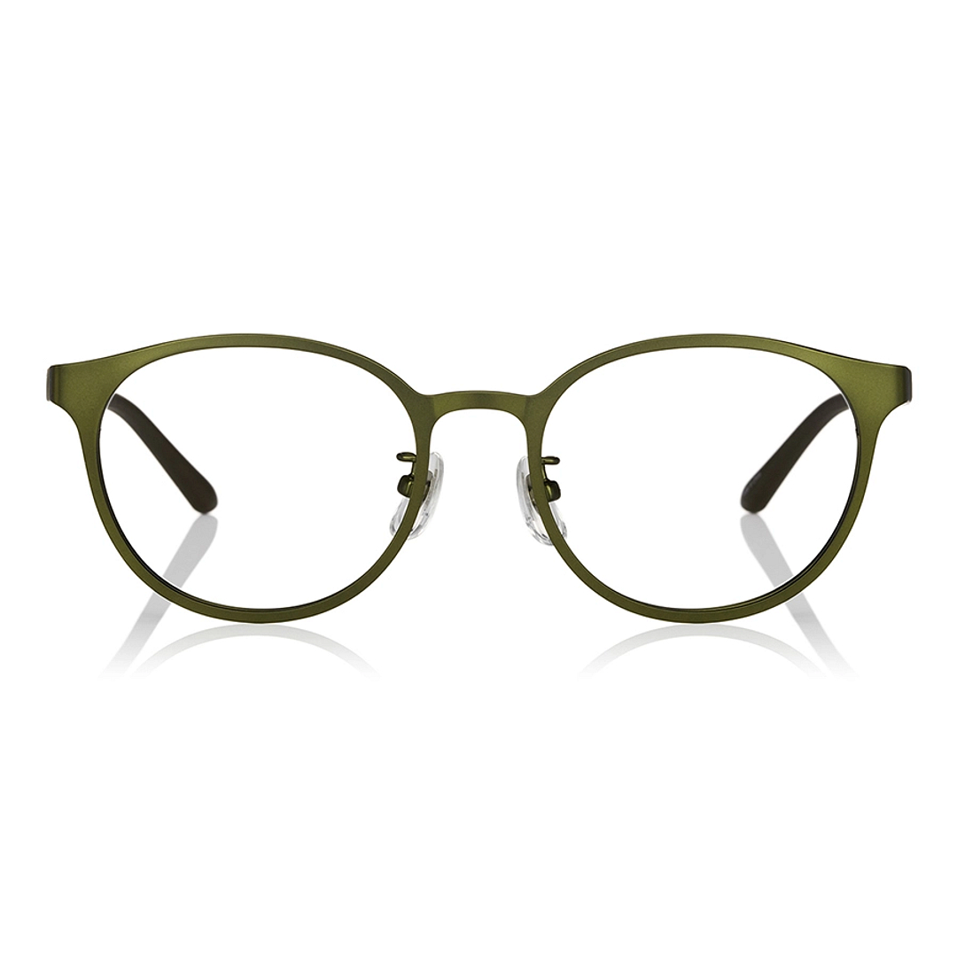 OWNDAYS | ESSENTIAL Tan Brown Full Rim Boston right side