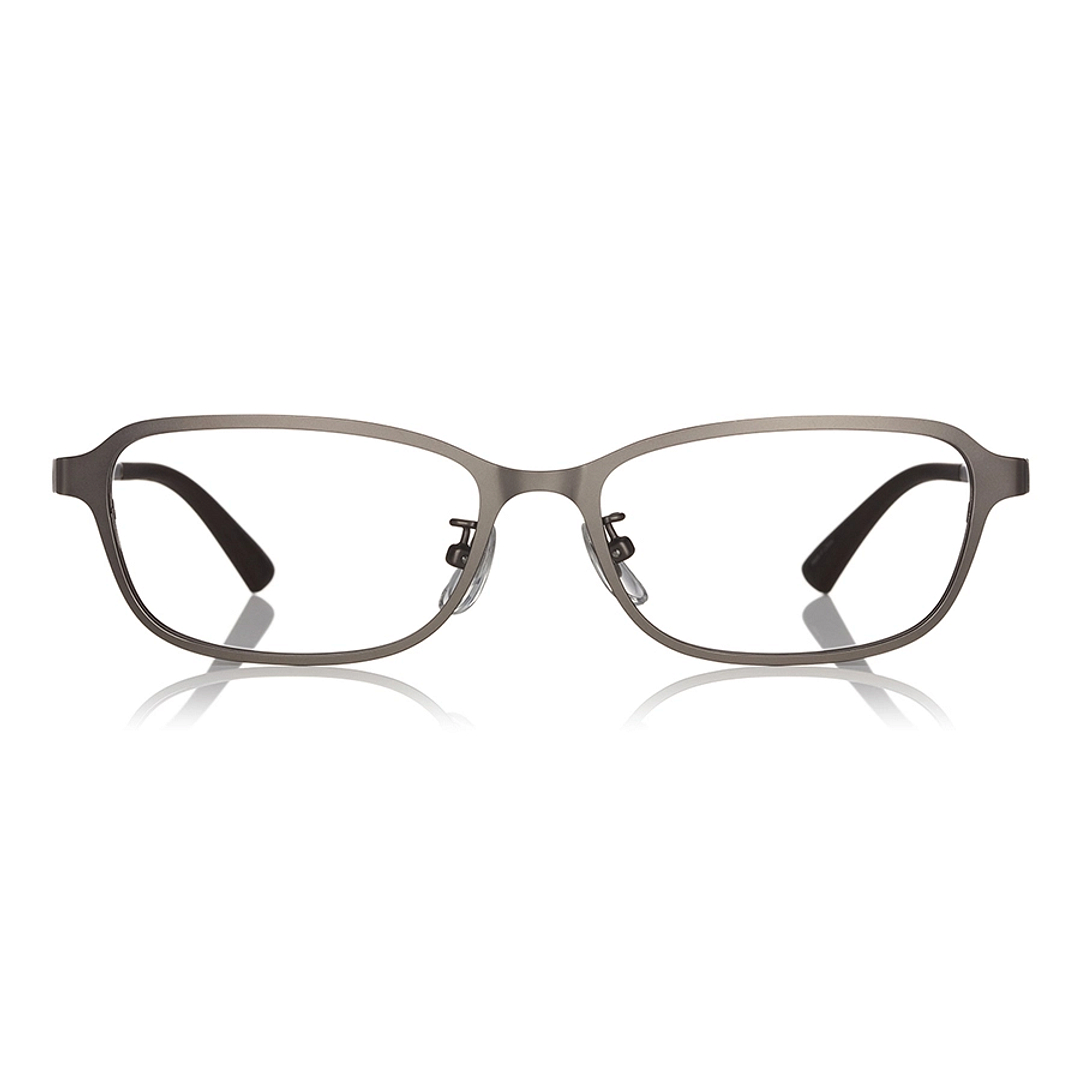 OWNDAYS | ESSENTIAL Mid Gunmetal Full Rim Rectangle right side