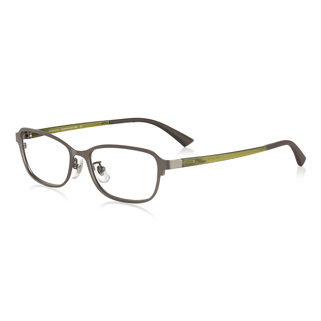 OWNDAYS | ESSENTIAL Mid Gunmetal Full Rim Rectangle left side