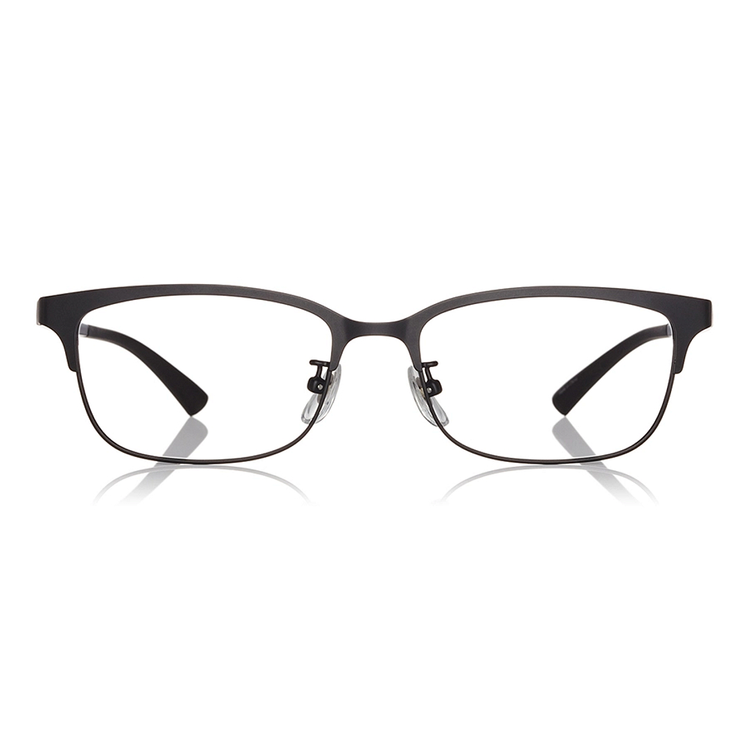 OWNDAYS | ESSENTIAL Black Full Rim Rectangle right side