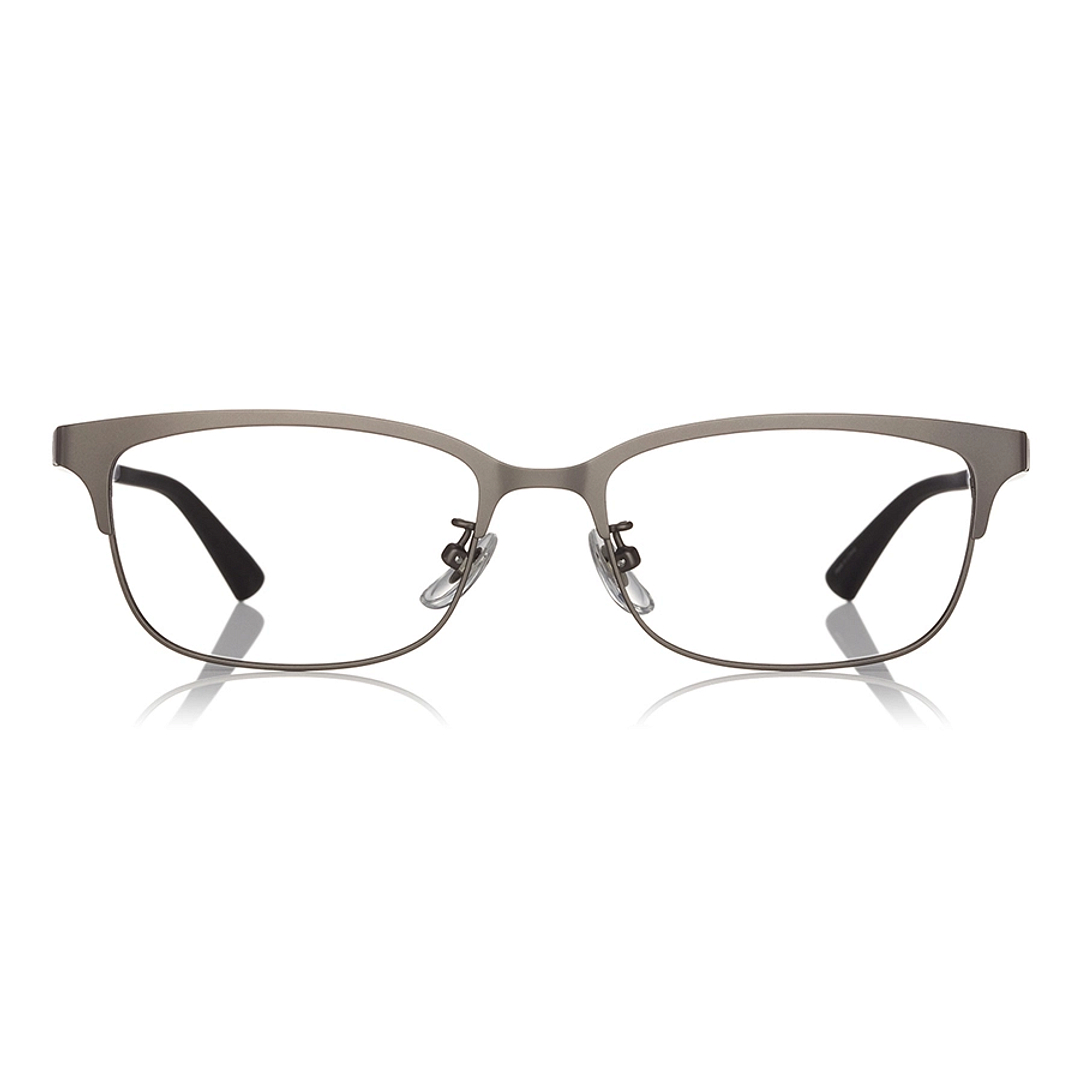 OWNDAYS | ESSENTIAL Mid Gunmetal Full Rim Rectangle right side