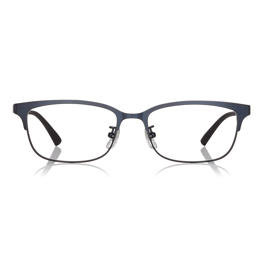 OWNDAYS | ESSENTIAL Navy Blue Full Rim Rectangle right side