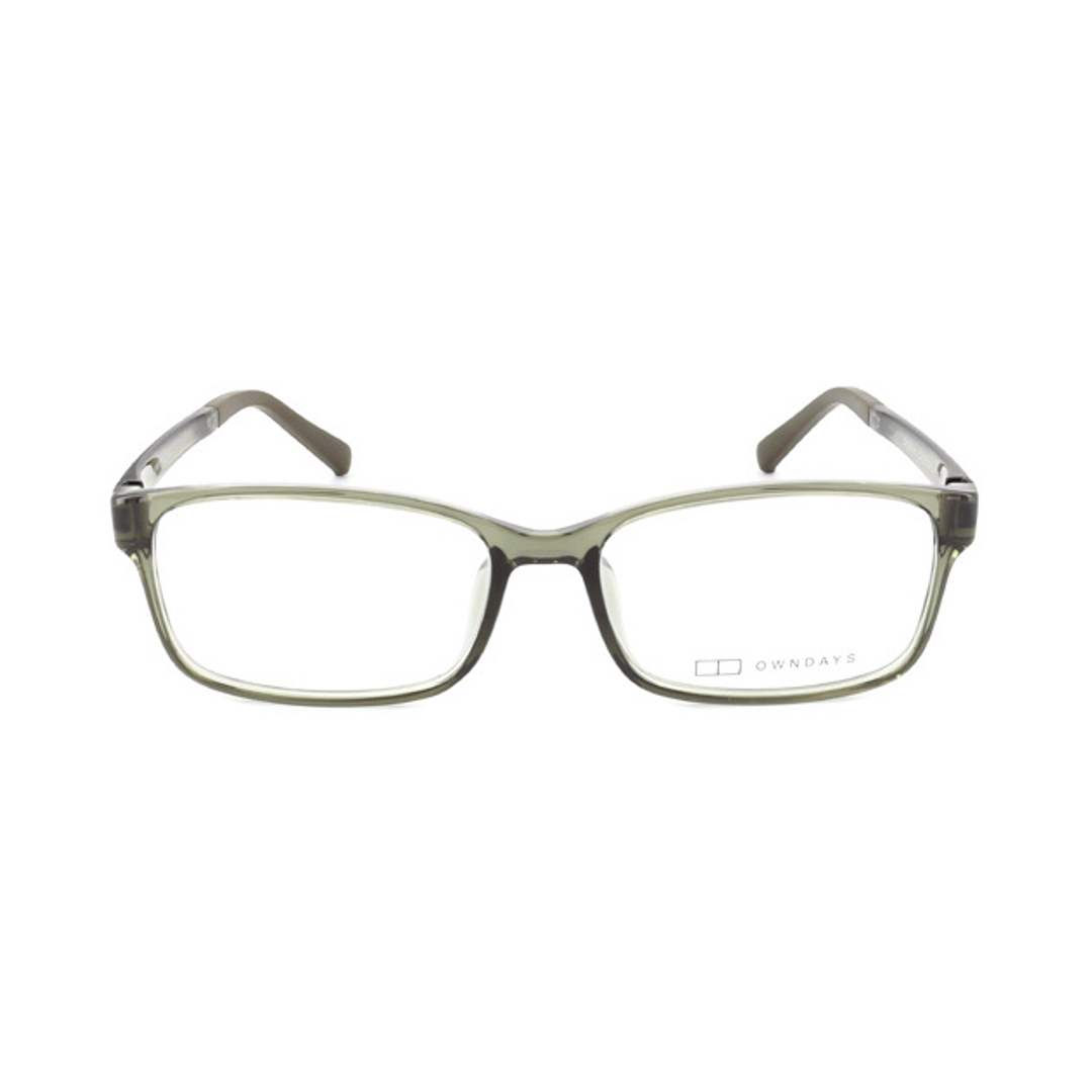 OWNDAYS | ESSENTIAL Tan Brown Full Rim Rectangle right side