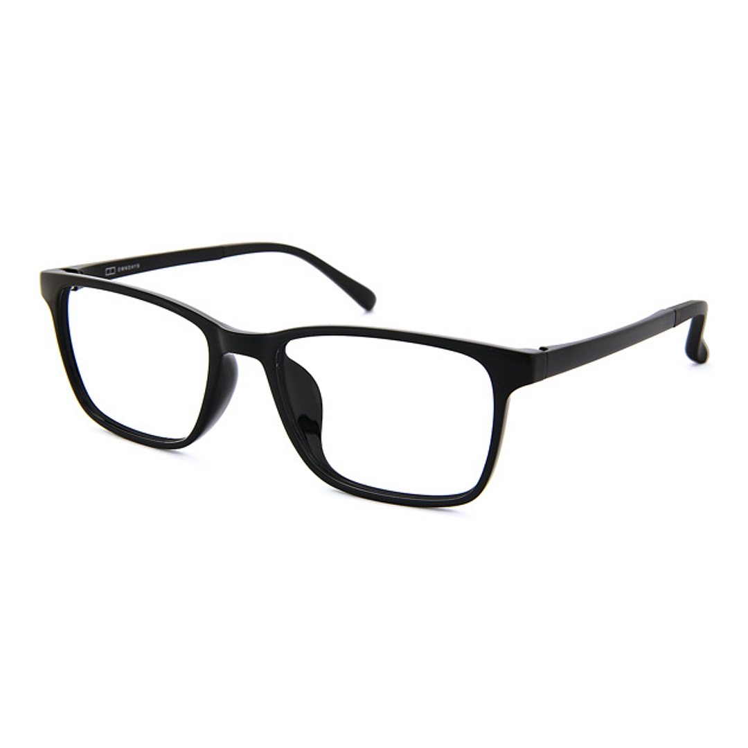 OWNDAYS | ESSENTIAL Black Full Rim Wellington left side