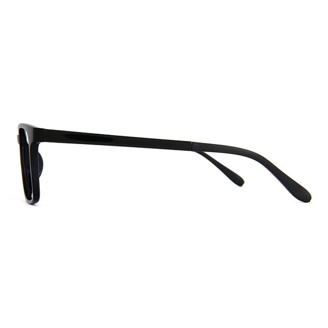 OWNDAYS | ESSENTIAL Black Full Rim Wellington left side