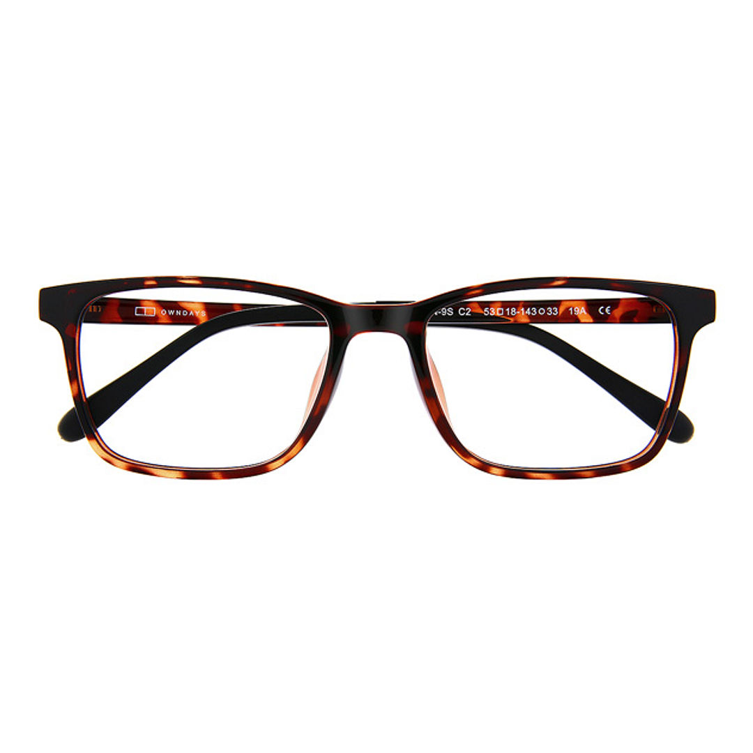 OWNDAYS | ESSENTIAL Light Brown Full Rim Wellington right side