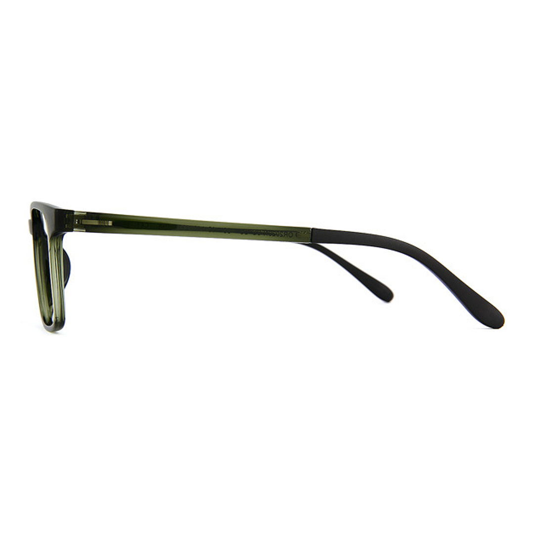 OWNDAYS | ESSENTIAL Green Full Rim Wellington left side