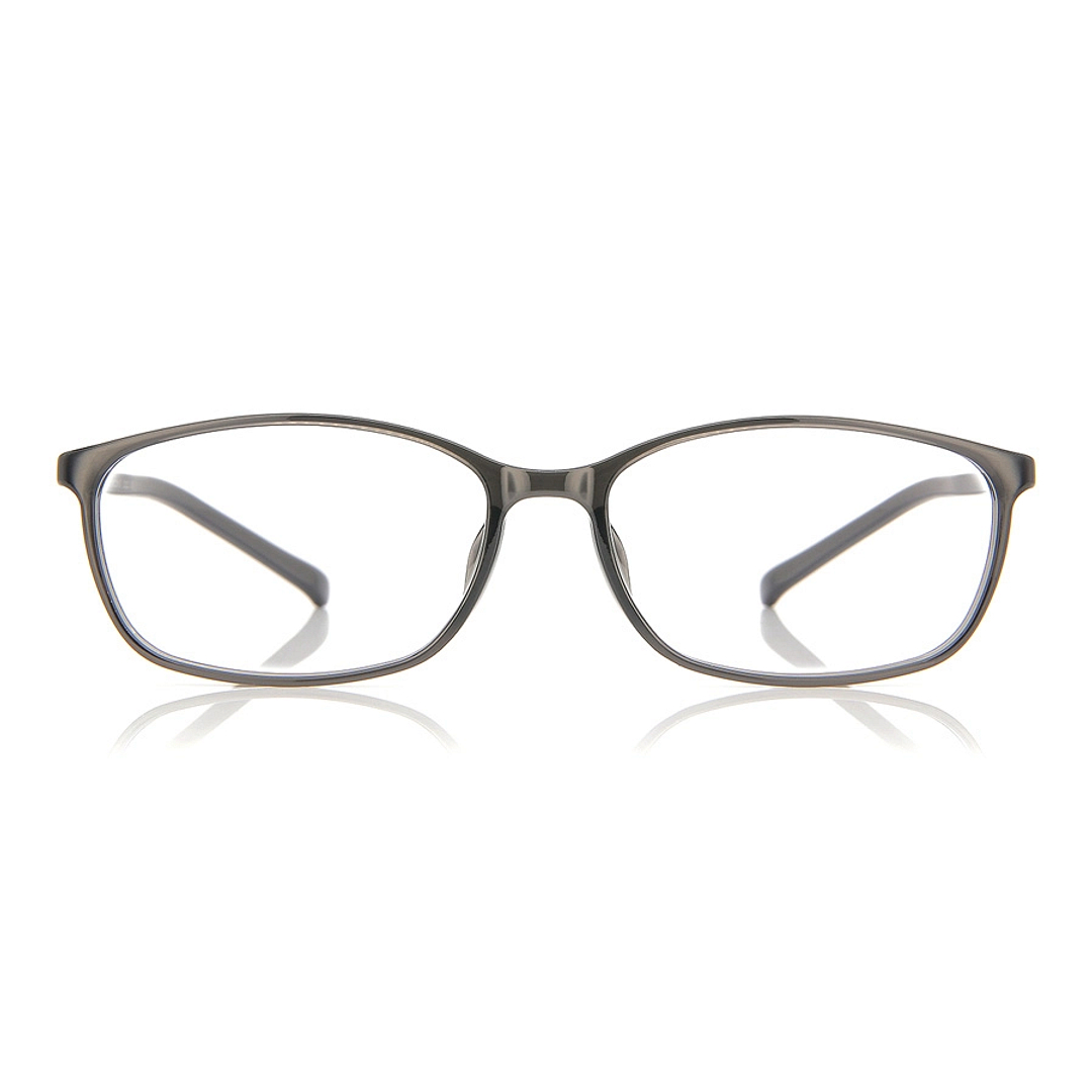 OWNDAYS | ESSENTIAL Light Gray Full Rim Rectangle right side