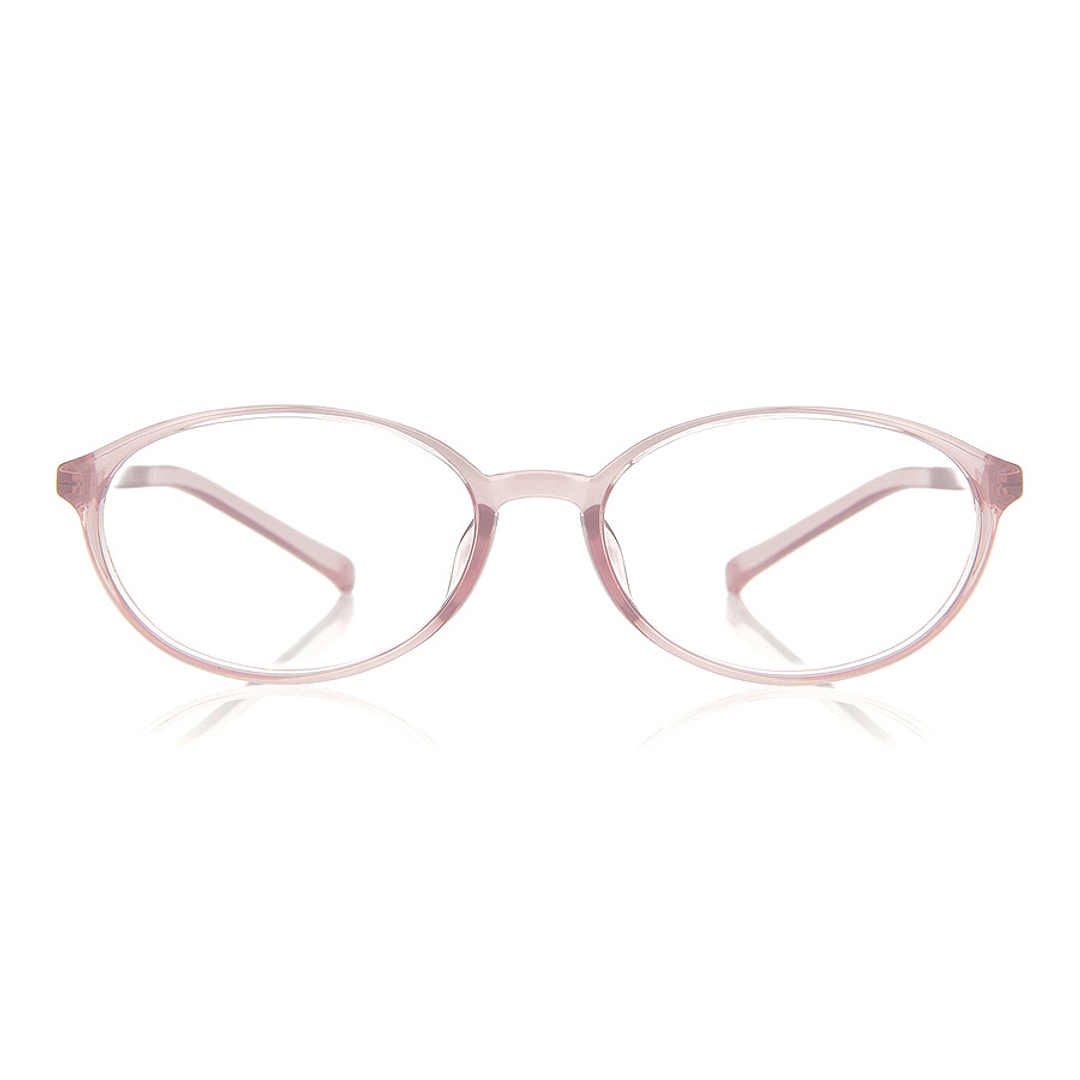 OWNDAYS | ESSENTIAL Pink Full Rim Oval right side