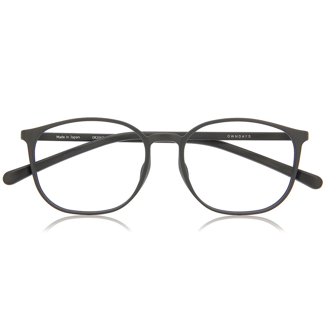 OWNDAYS | ESSENTIAL Matte Black Full Rim Wellington right side
