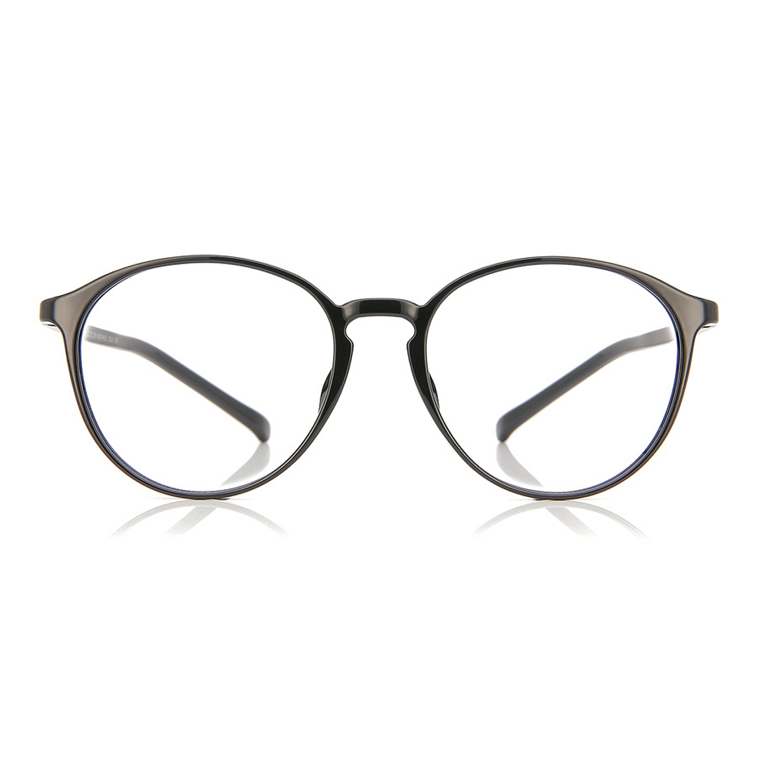 OWNDAYS | ESSENTIAL Black Full Rim Boston right side