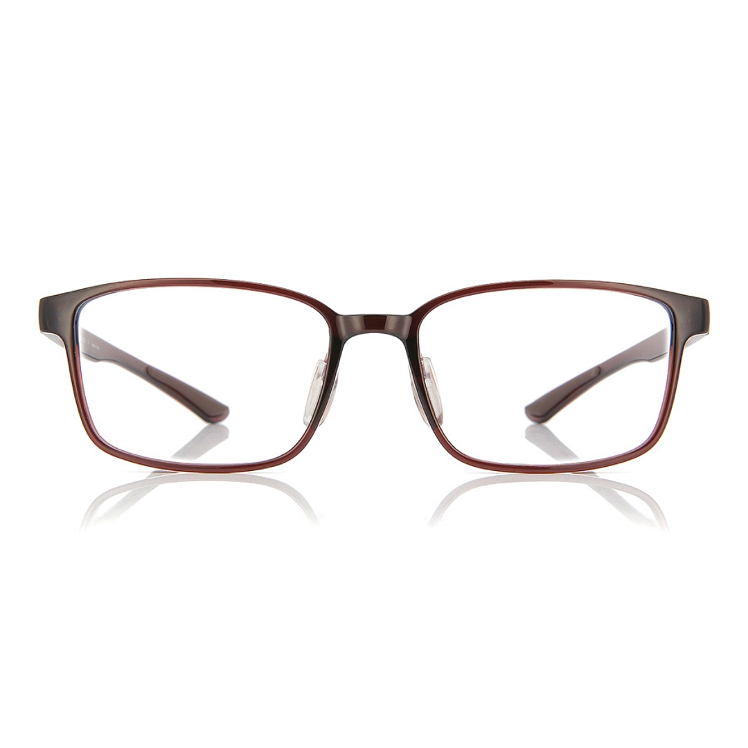 OWNDAYS | ESSENTIAL Light Brown Full Rim Rectangle right side